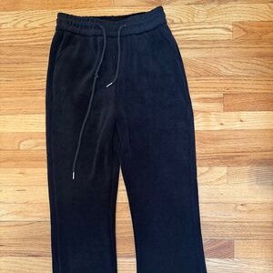 Women's Japan Korea Corduroy Flared Leg Sweatpants-XS